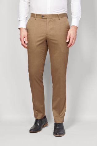 Tan Marl Suit: Trousers